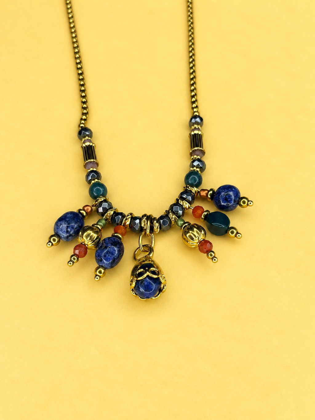 Colgante Piedra Azul