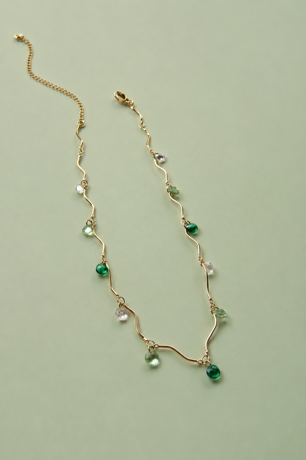 Colgante Gargantilla verde
