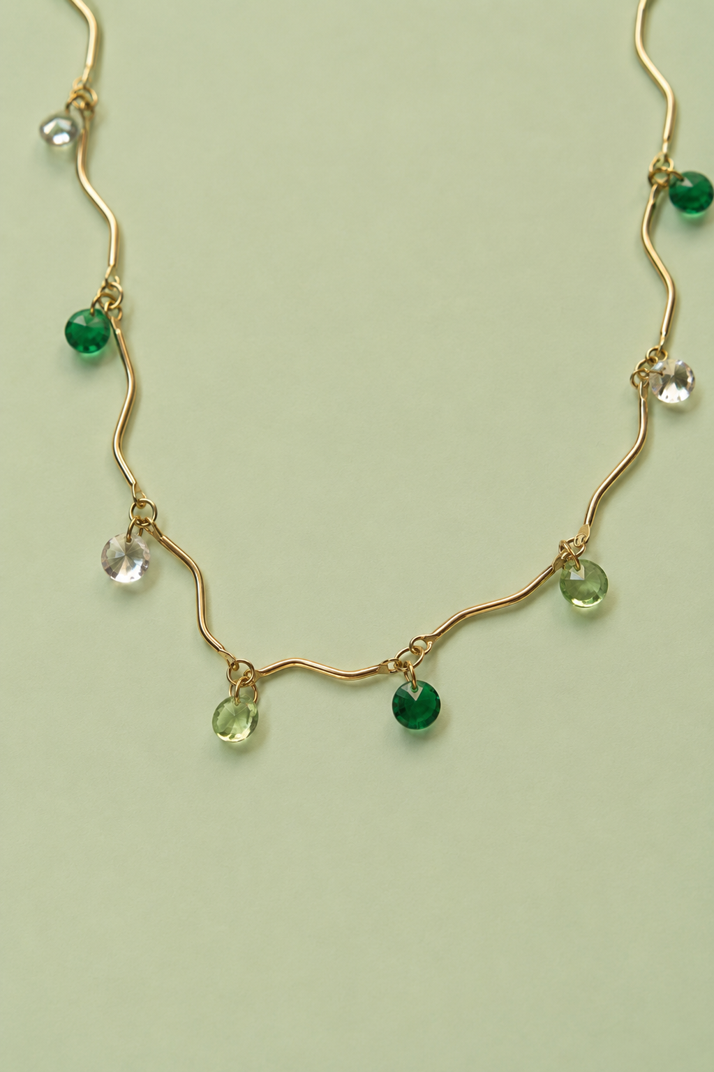 Colgante Gargantilla verde