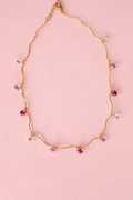 Colgante Gargantilla Rosa