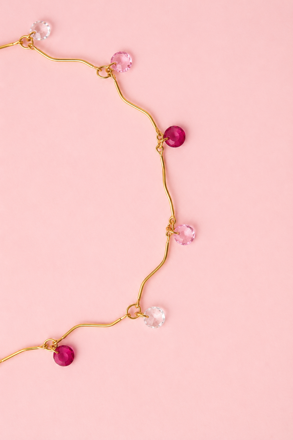 Colgante Gargantilla Rosa
