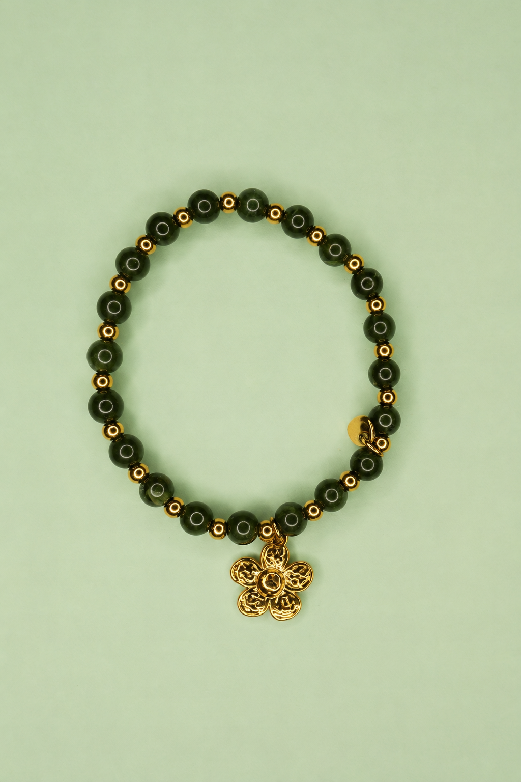 Pulsera Flor verde