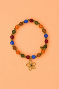 Pulsera Flor colorida