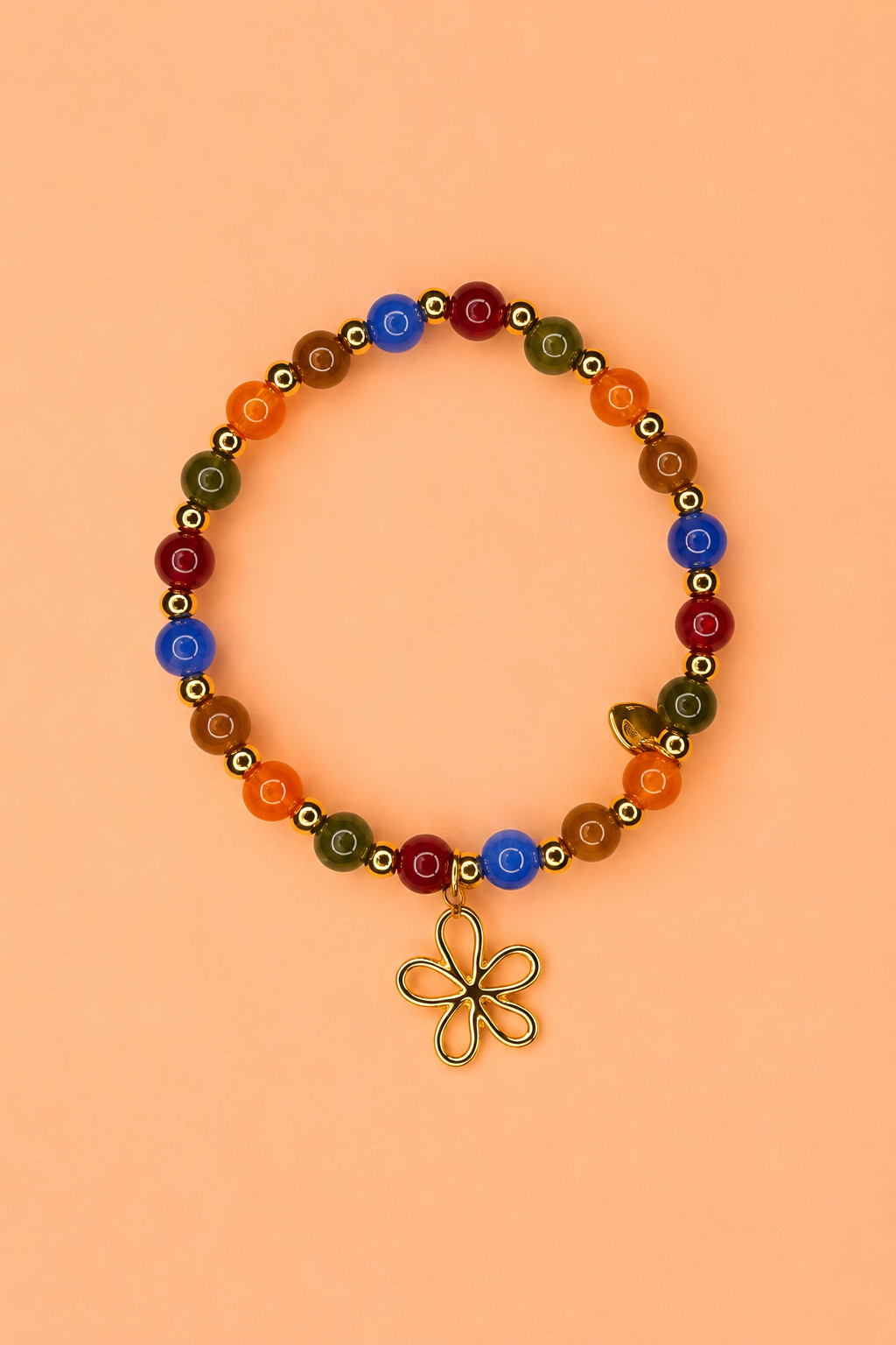 Pulsera Flor colorida