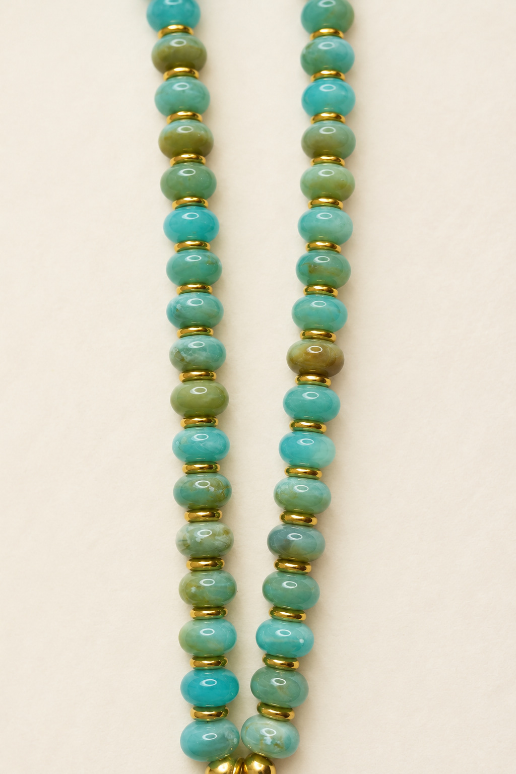 Colgante Virgen Azul Aqua
