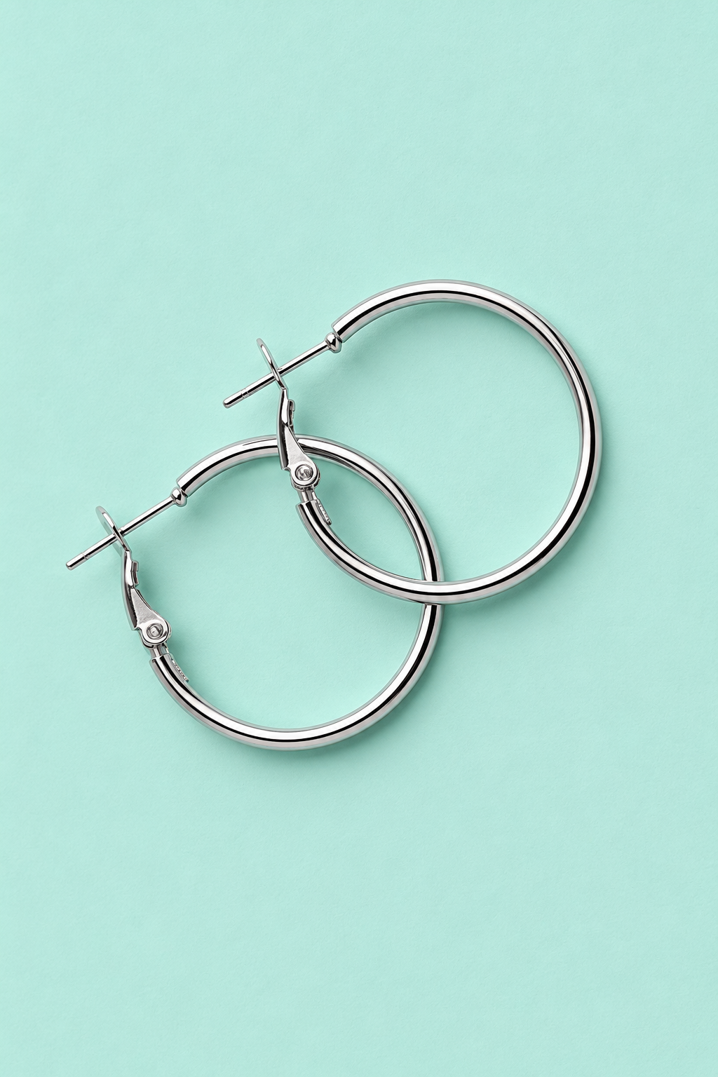Pendientes Bruma Plateados
